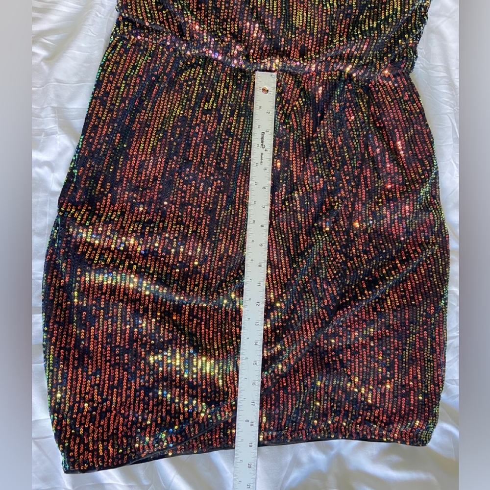 GRACE KARIN Women's Sparkly Cocktail Holiday Cap Sleeve Evening Shift Dress SZ L - Picture 14 of 17